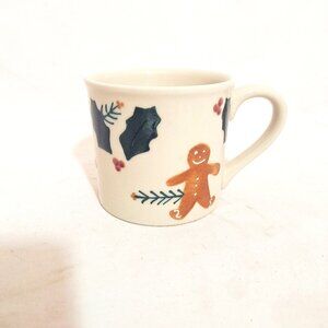 Hartstone USA Gingerbread Christmas Stoneware Mug Vintage